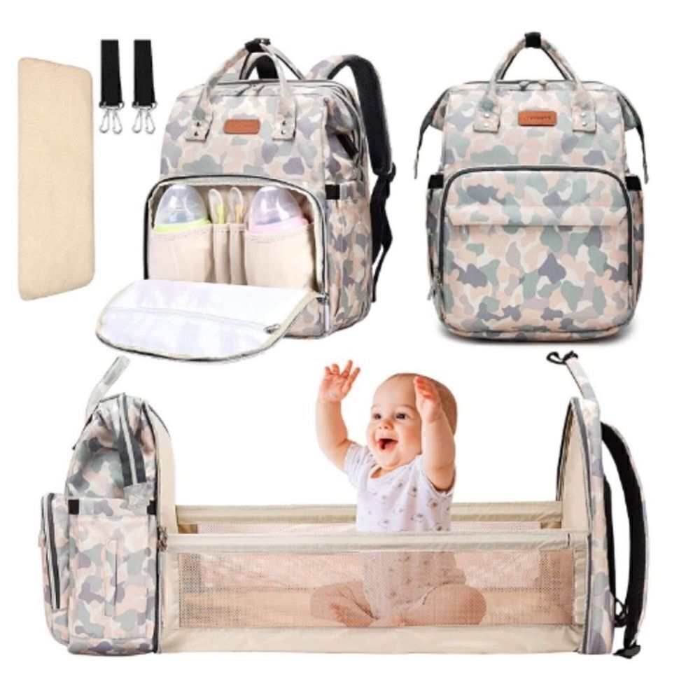 Yoofoss Baby Nappy Multi Function Changing Travel… - image 1